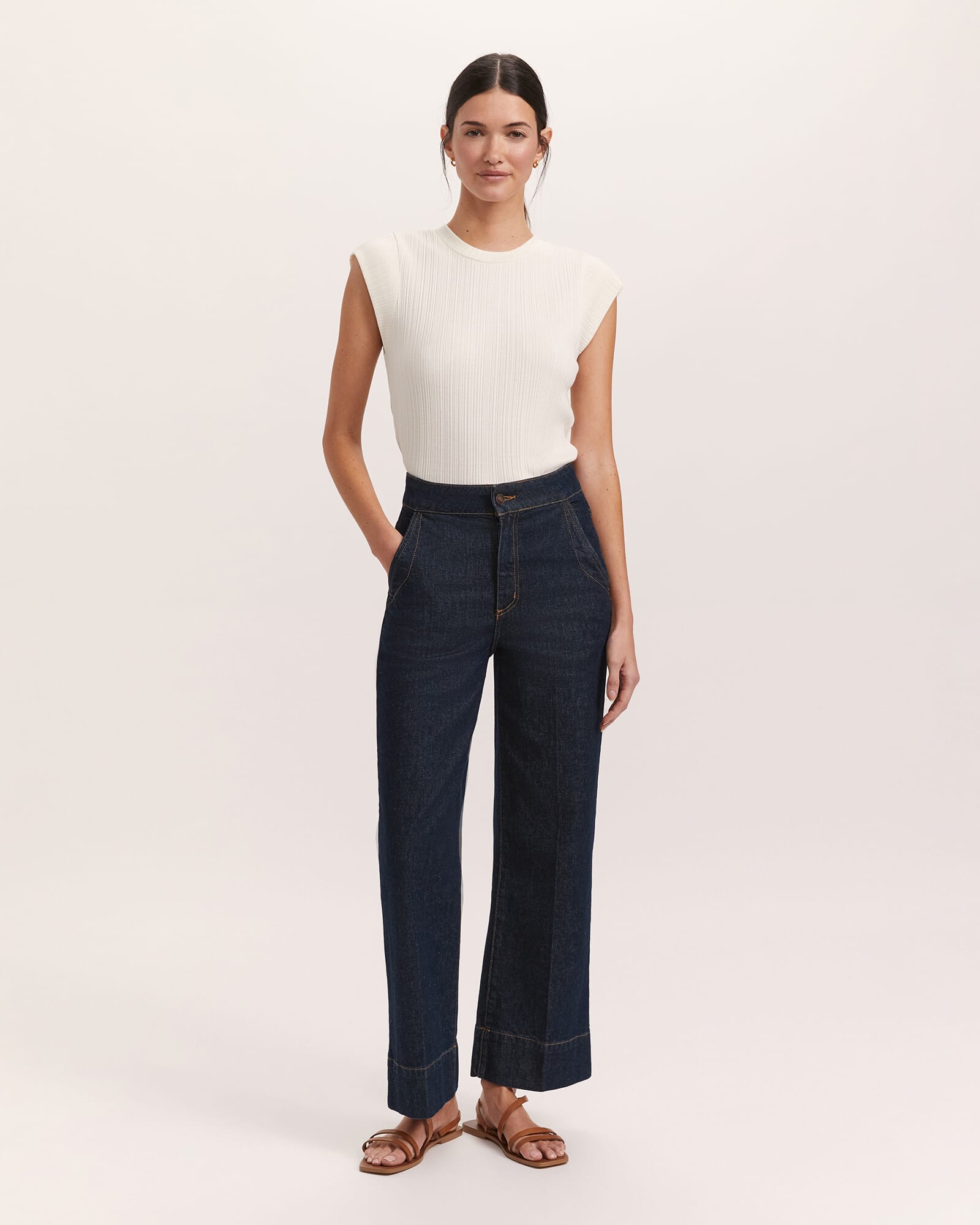 Sabine Cap Sleeve Tee