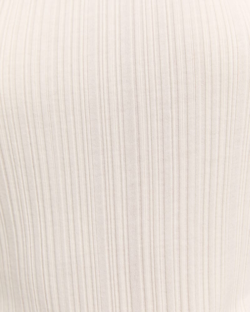 Sabine Cap Sleeve Tee in VANILLA