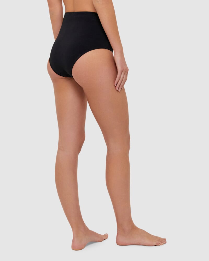Koa Bikini Highwaist Pant in BLACK