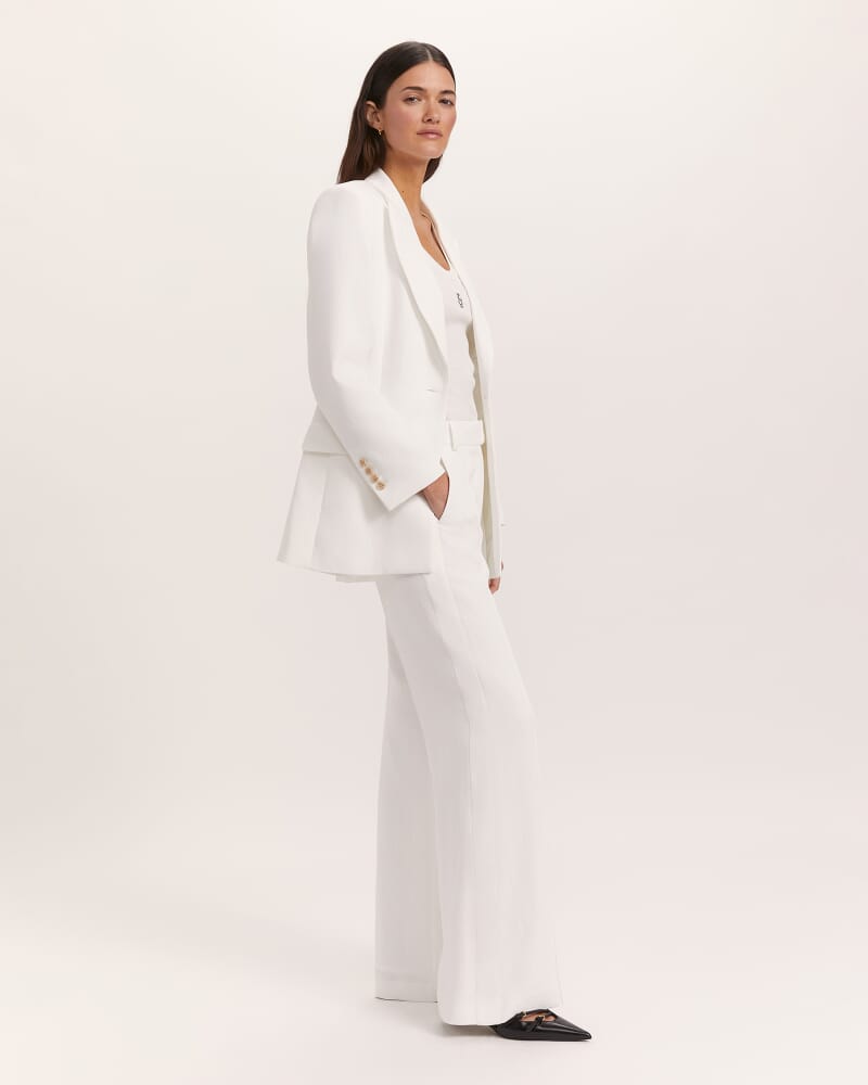Dharma Longline Blazer in ALABASTER
