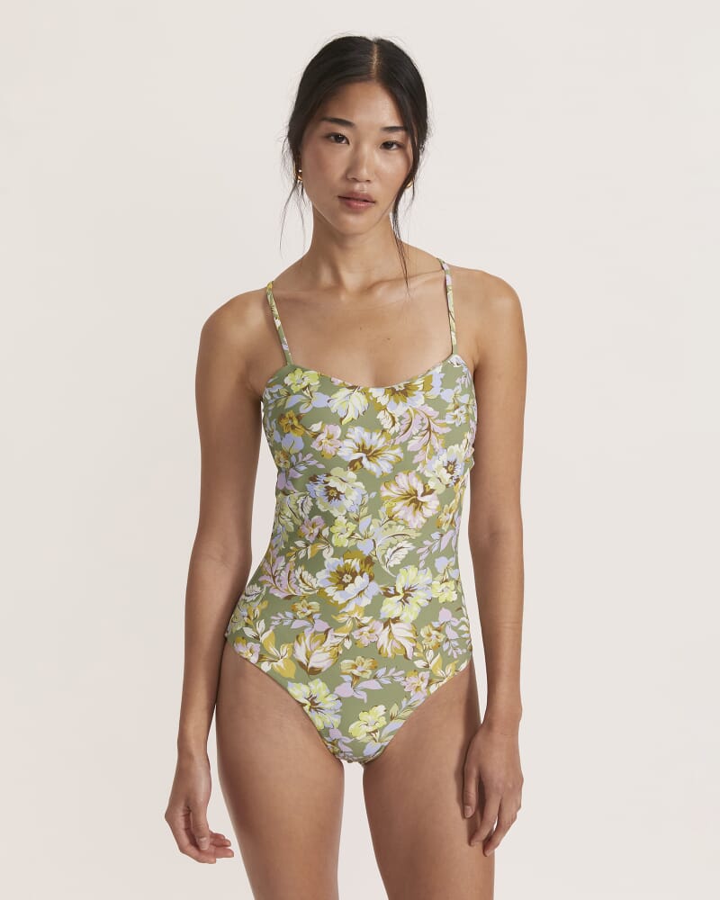 Bouquet One Piece Swimsuit in MULTI