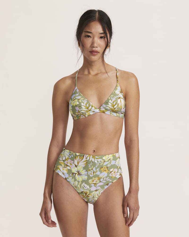 Bouquet Bikini Top in MULTI