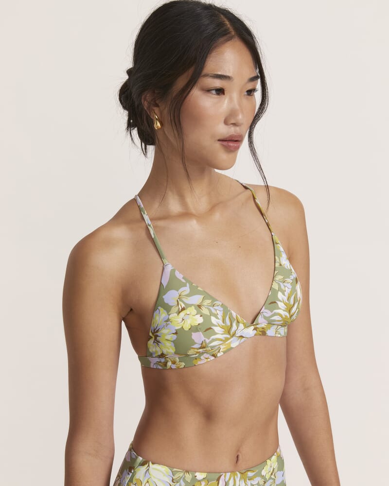 Bouquet Bikini Top in MULTI