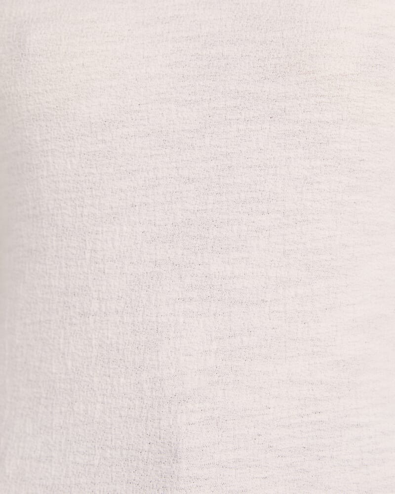 Eva Cotton V Neck Tank in IVORY