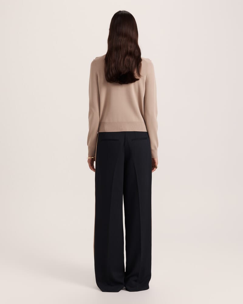 Victoria Cardigan in TAN