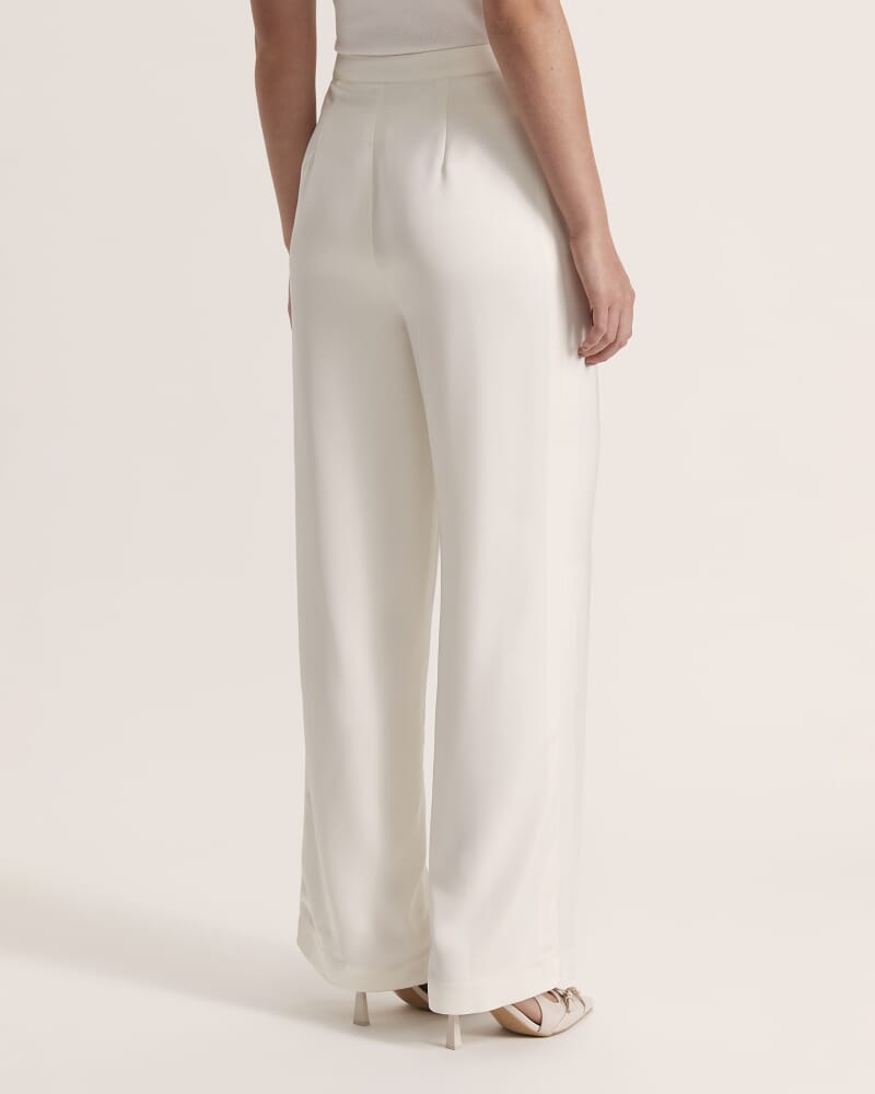 Jayde Wide Leg Pant in VANILLA