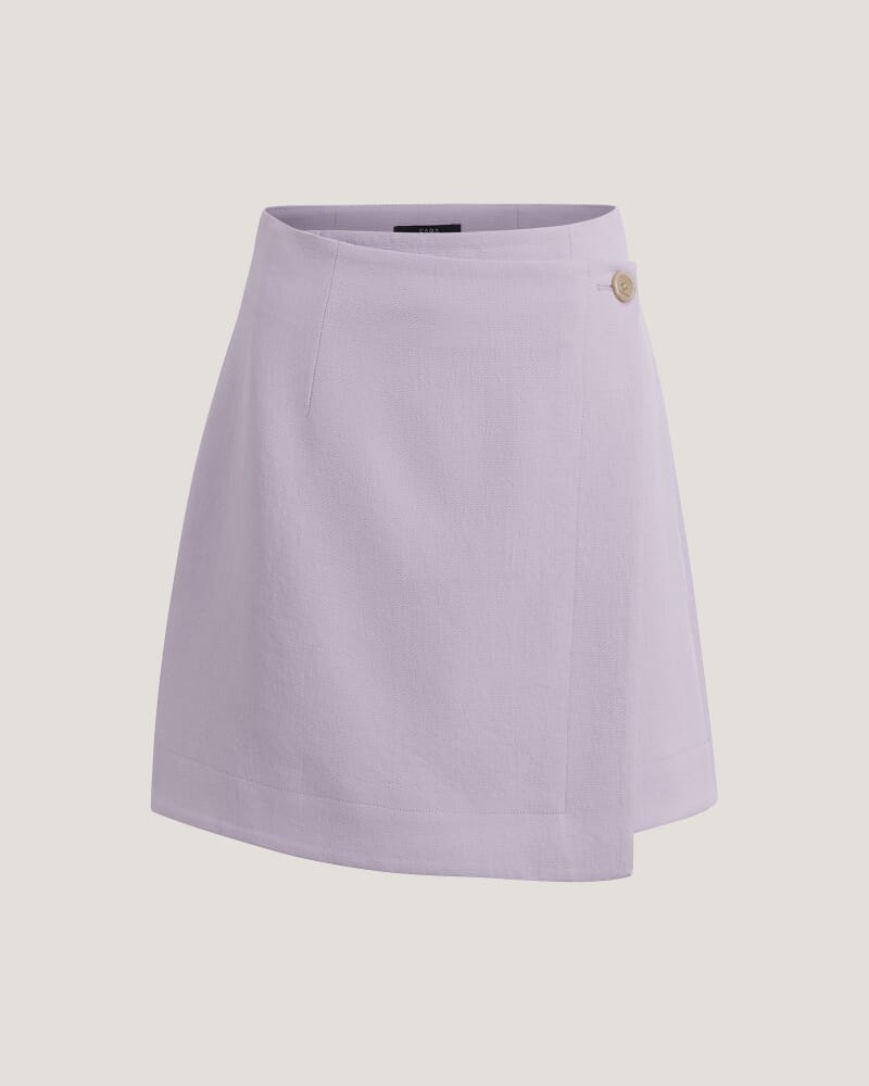 Dharma Wrap Mini Skirt in ORCHID