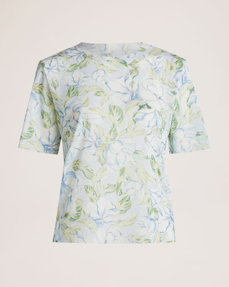 Florentine Mesh Tee in MULTI