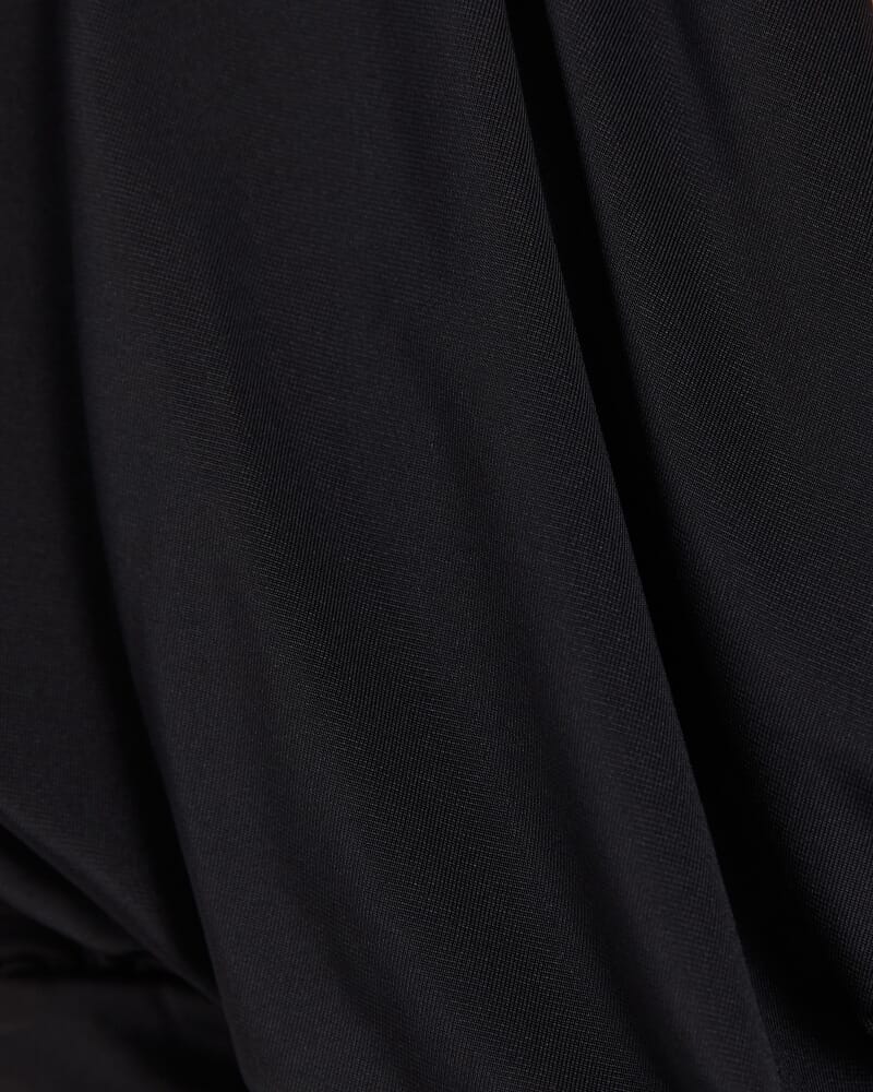 Sophie Wrap Top in BLACK