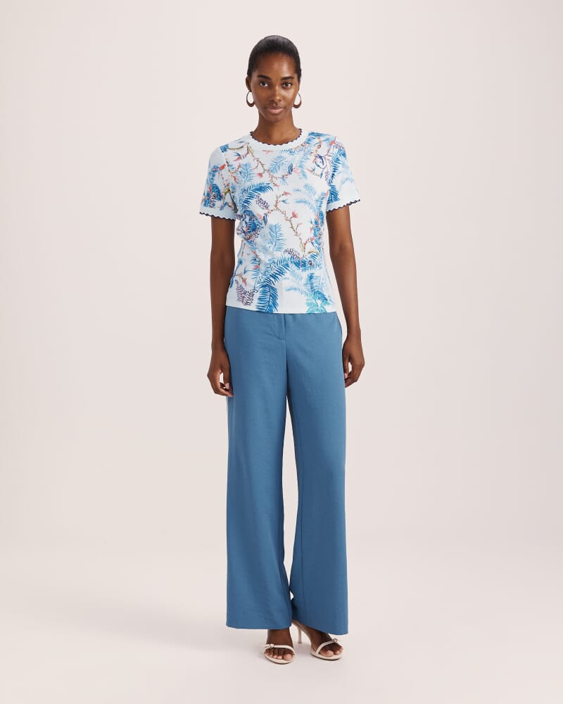 Riviera Rib Tee in MULTI