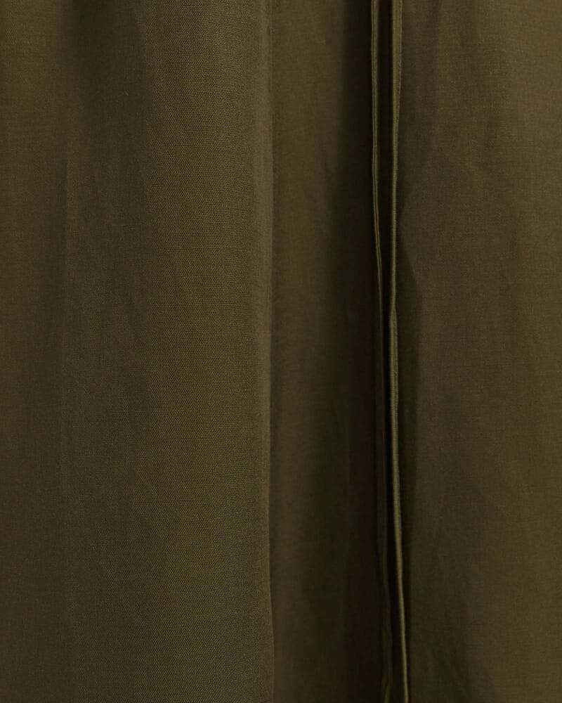 Remy Midi Dress in KHAKI