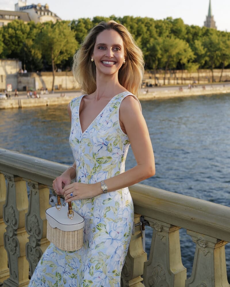 Florentine Midi Dress in MULTI