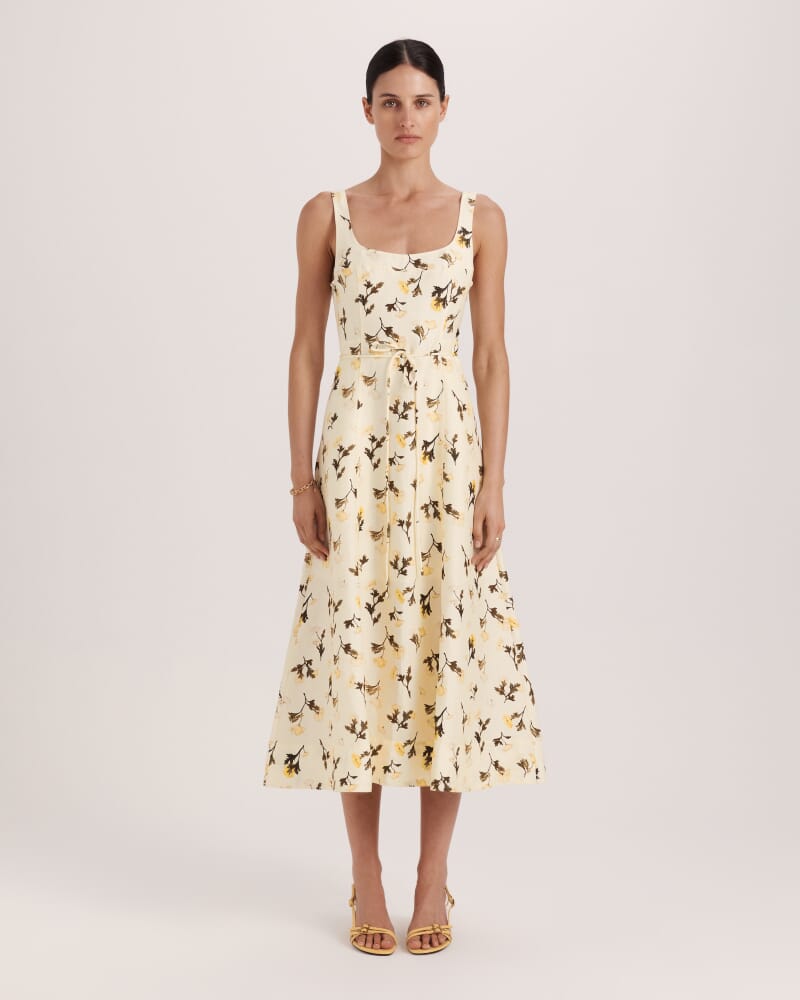 Chandelier Midi Dress in MULTI