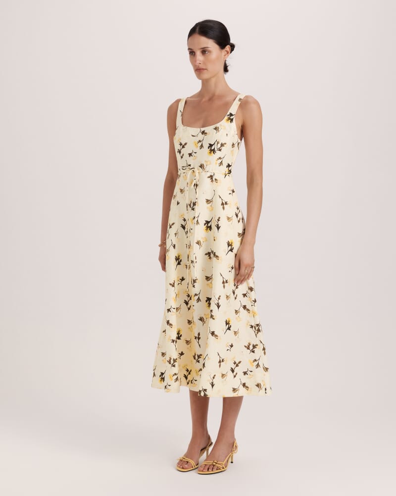 Chandelier Midi Dress in MULTI