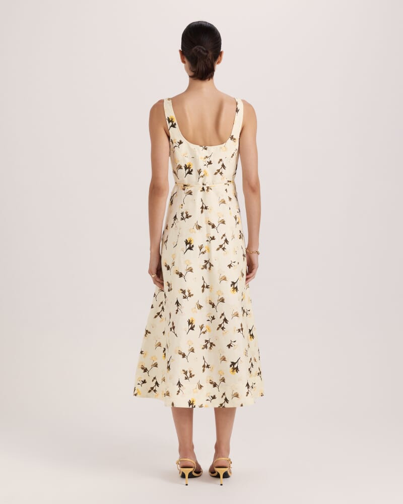 Chandelier Midi Dress in MULTI