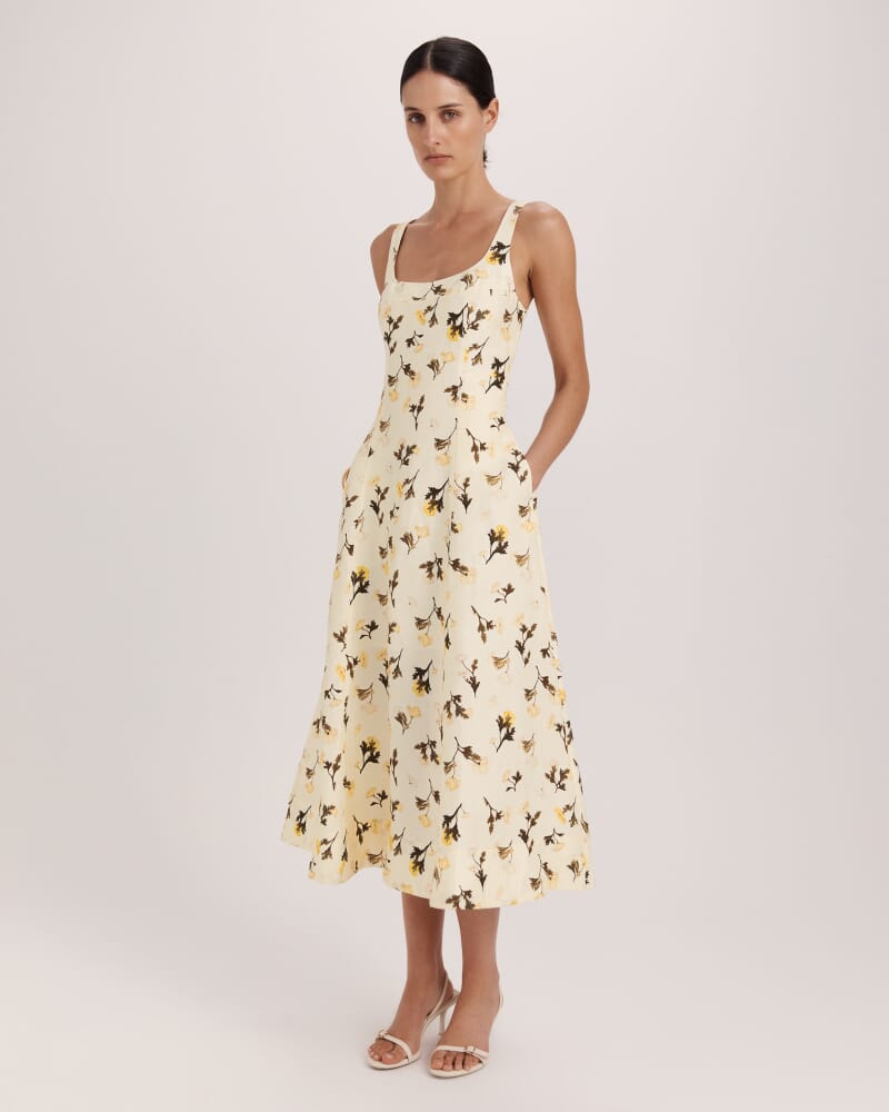 Chandelier Midi Dress in MULTI