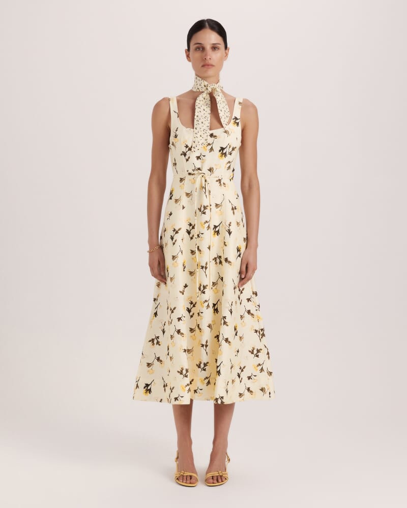 Chandelier Midi Dress in MULTI