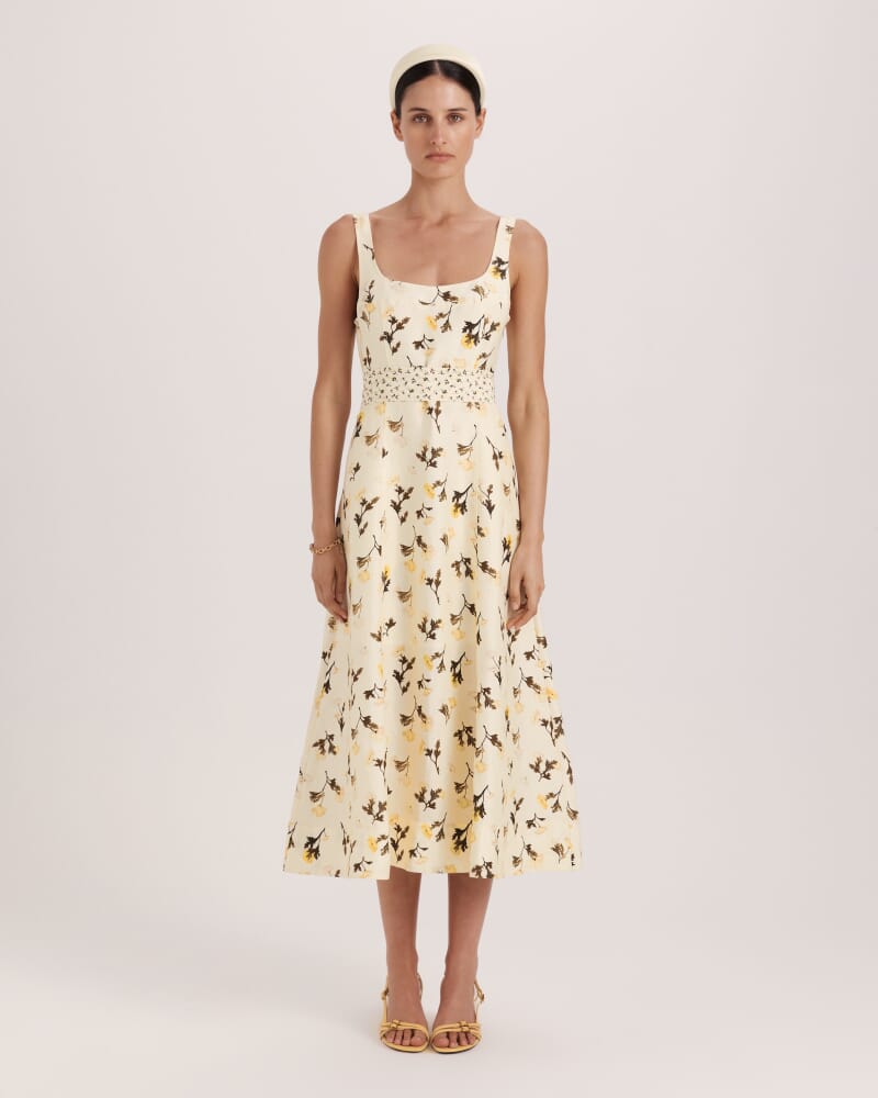 Chandelier Midi Dress in MULTI