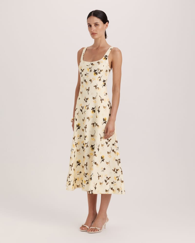 Chandelier Midi Dress in MULTI