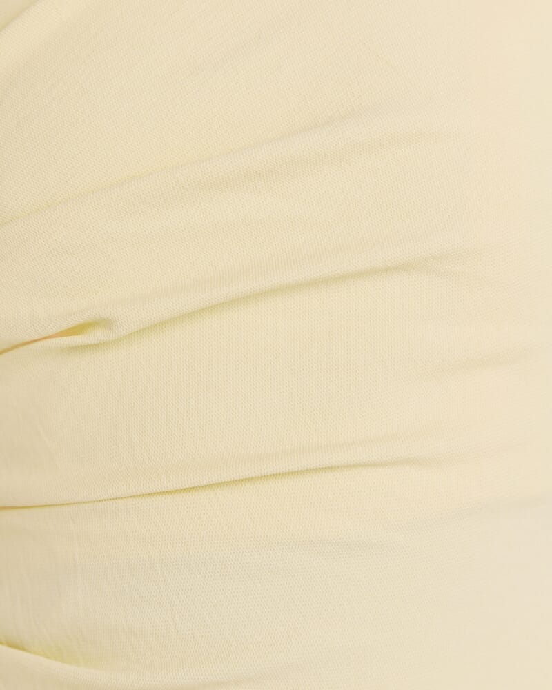 Dharma Column Dress in BUTTER