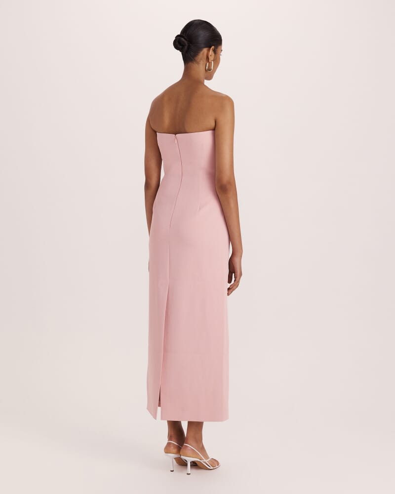 Dharma Column Dress in ROSE