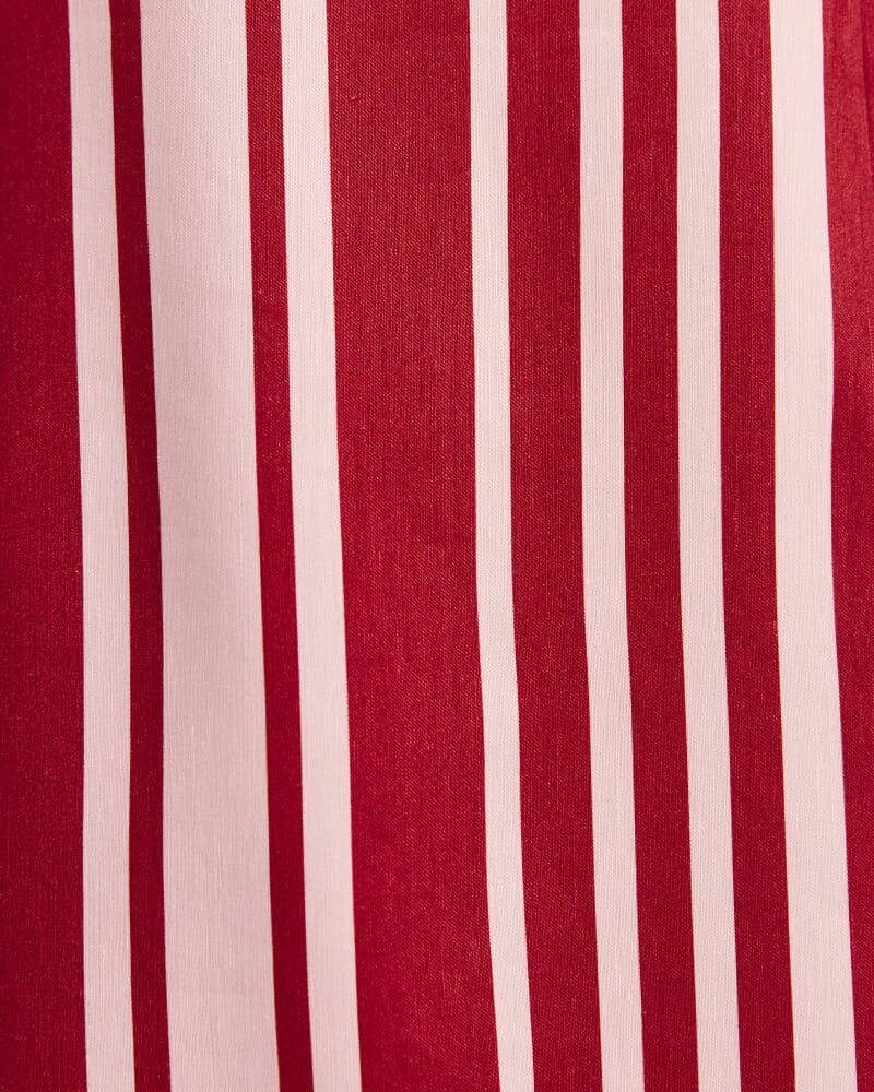 La Belle Stripe Column Dress in MULTI