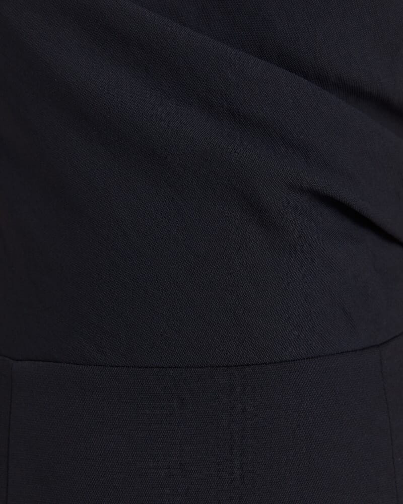 Dharma Off Shoulder Dress in BLACK