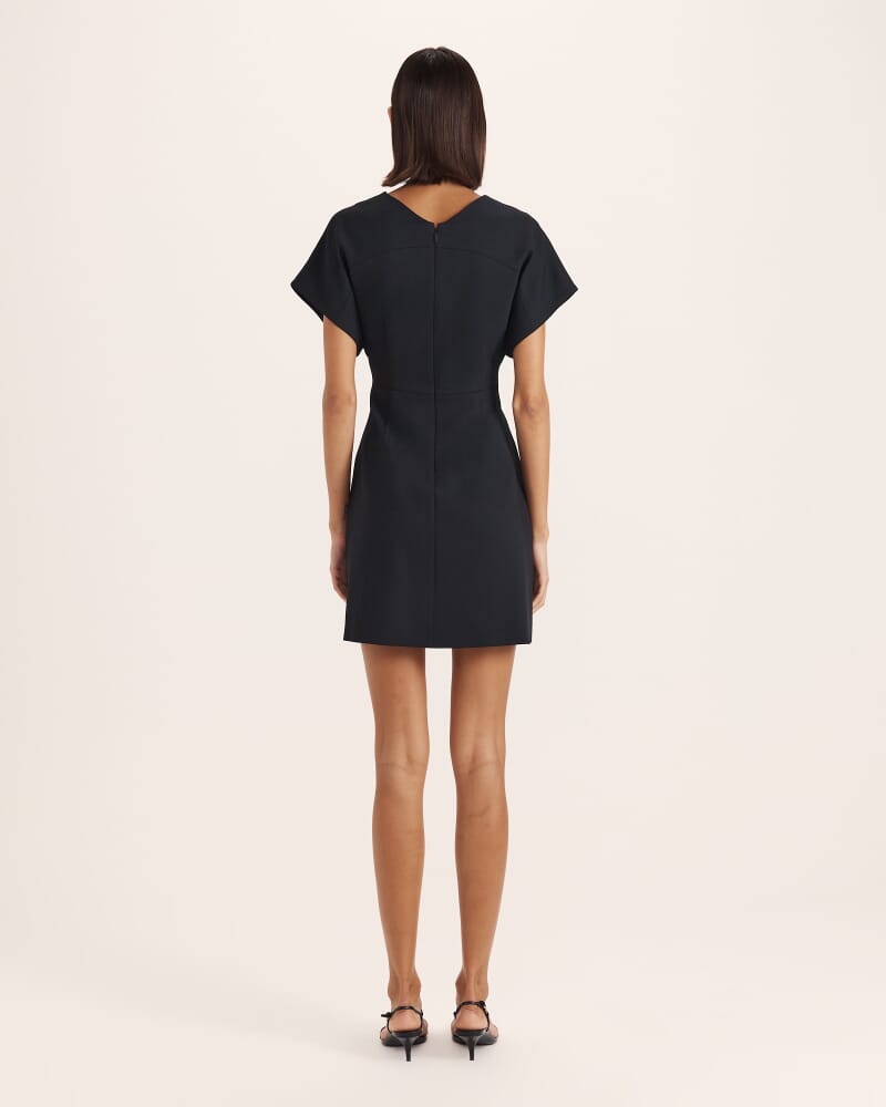 Dharma Mini Dress in BLACK