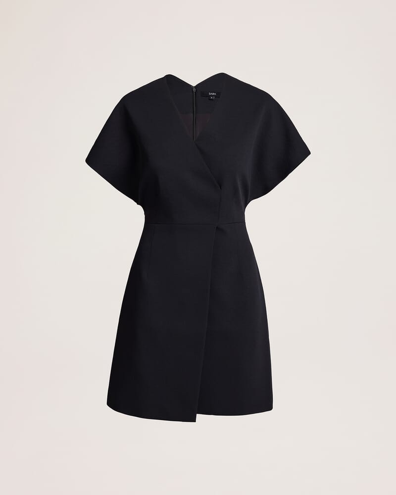 Dharma Mini Dress in BLACK