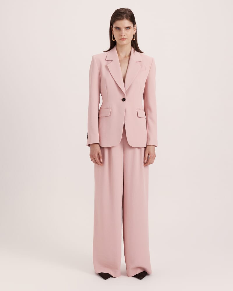 Dharma Fitted Blazer in ROSE