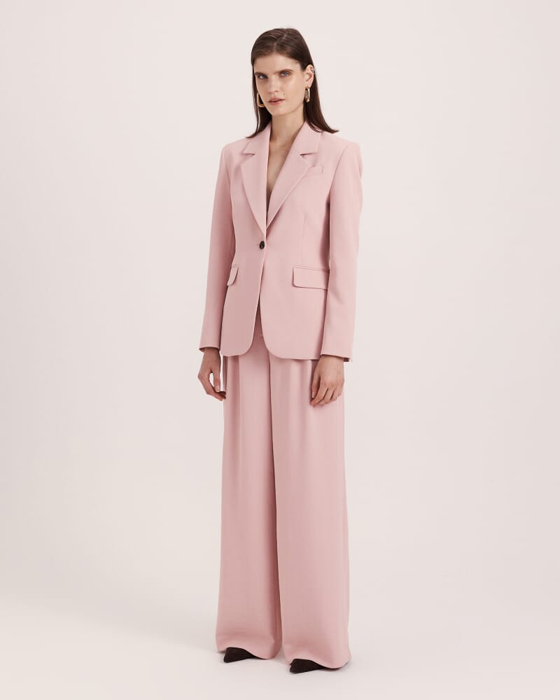 Dharma Fitted Blazer in ROSE