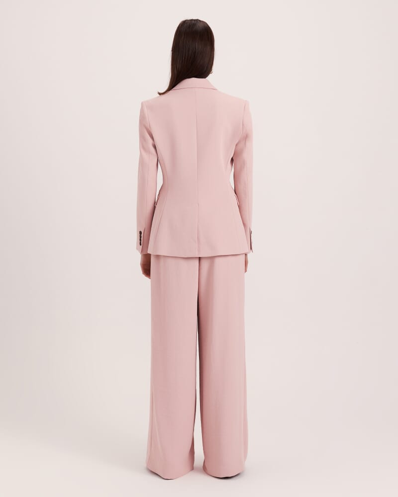 Dharma Fitted Blazer in ROSE