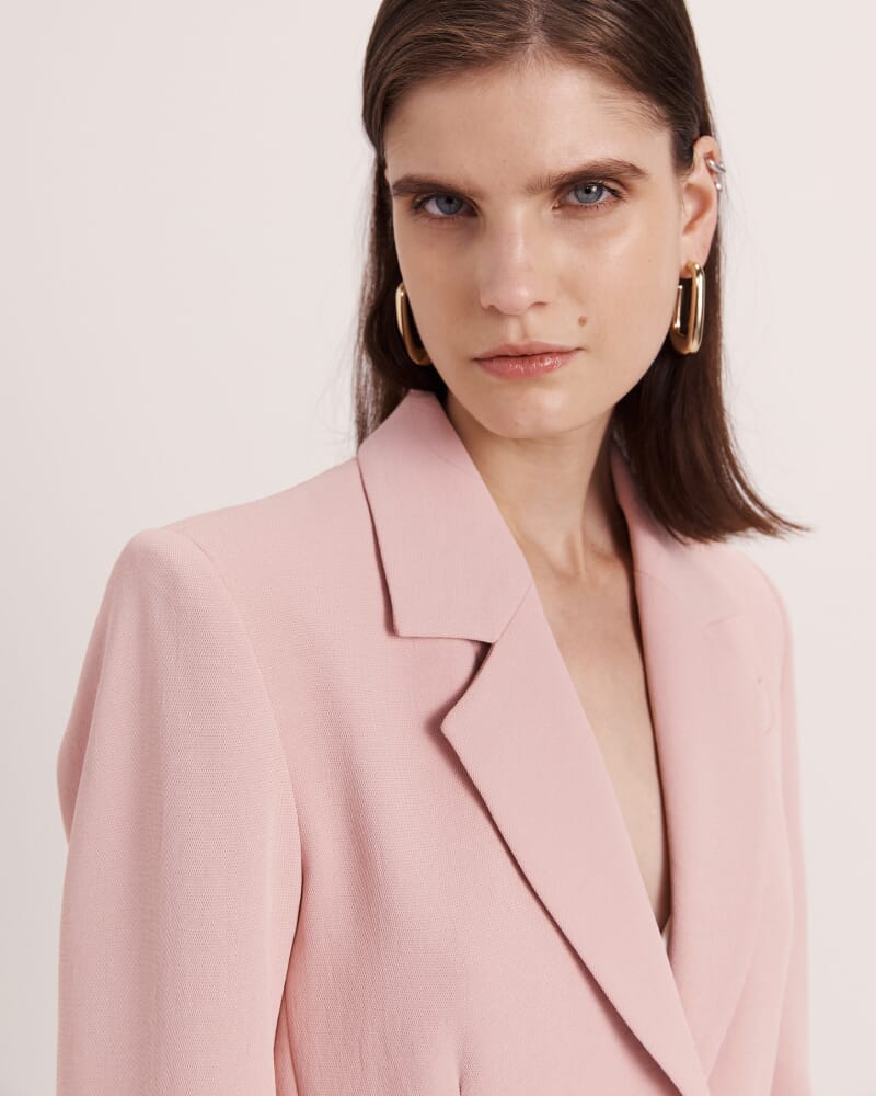 Dharma Fitted Blazer in ROSE
