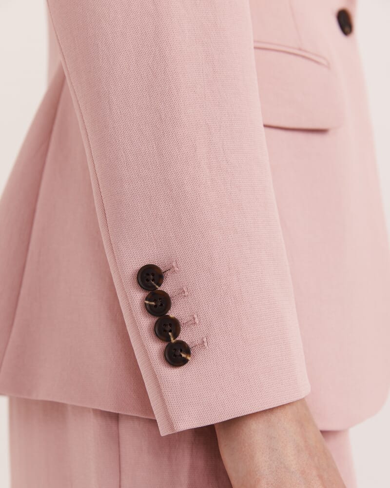 Dharma Fitted Blazer in ROSE