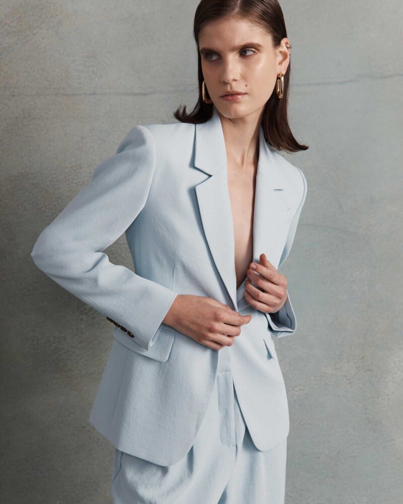 Dharma Fitted Blazer in SPEARMINT