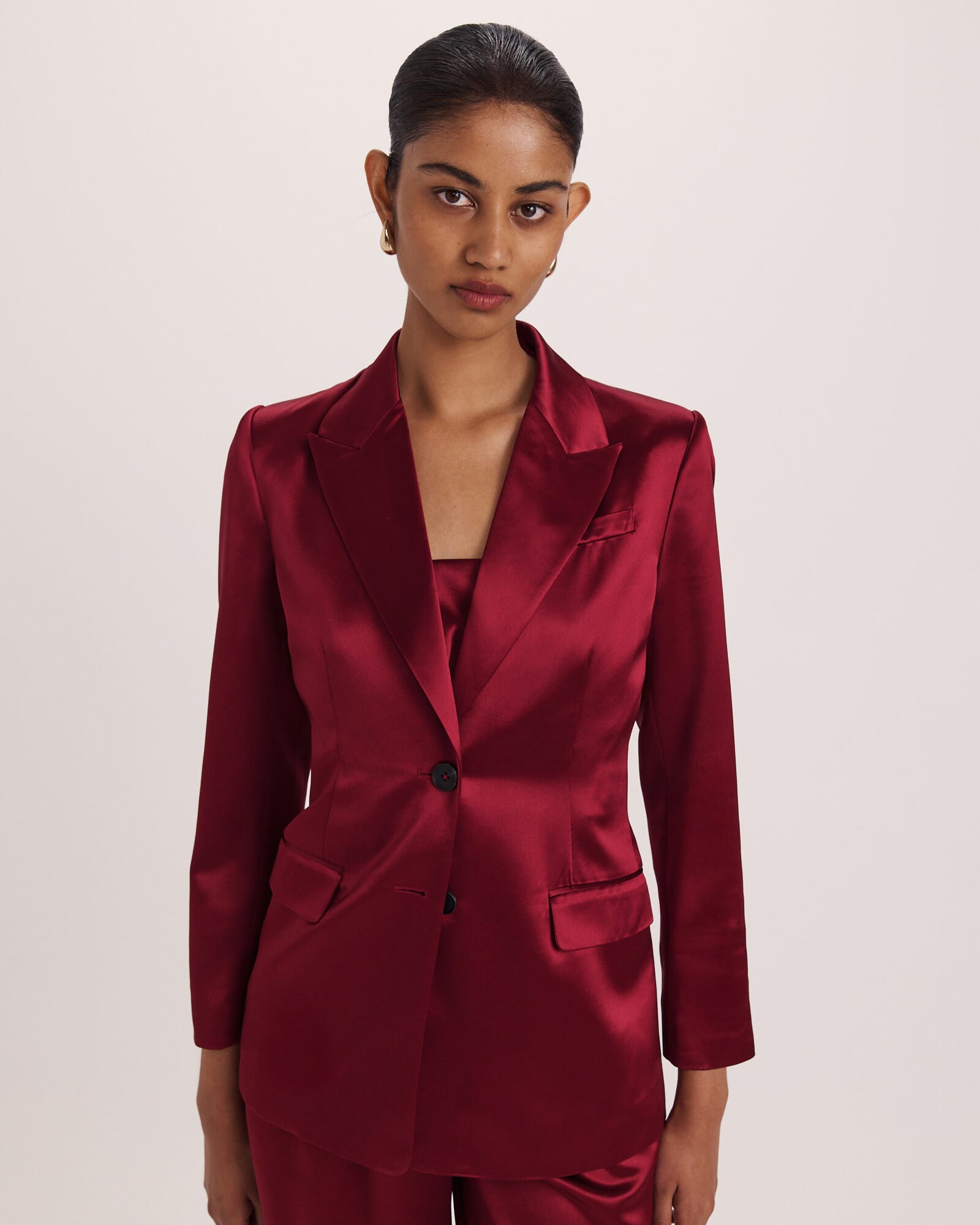 Sallee Satin Blazer