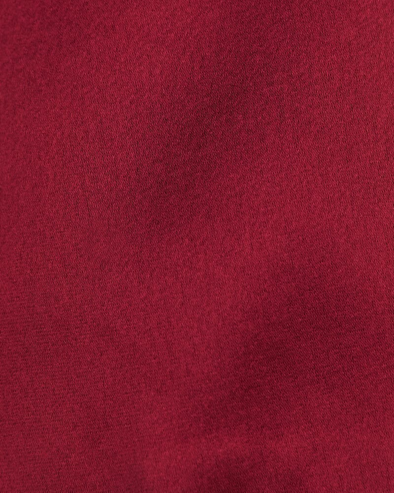 Sallee Satin Blazer in RASPBERRY