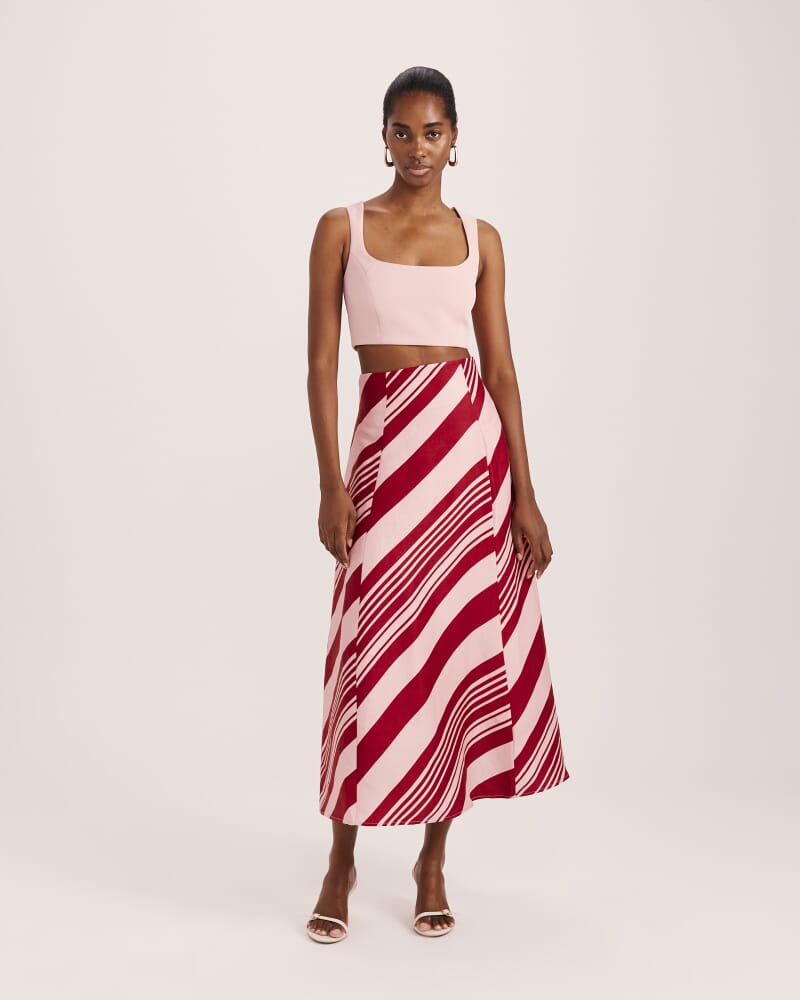 Dharma Cropped Bodice in ROSE