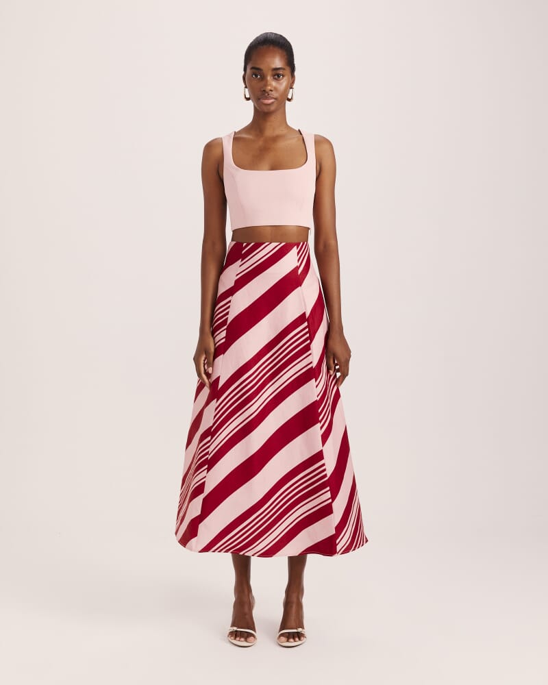 Dharma Cropped Bodice in ROSE