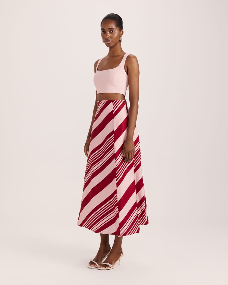 Dharma Cropped Bodice in ROSE