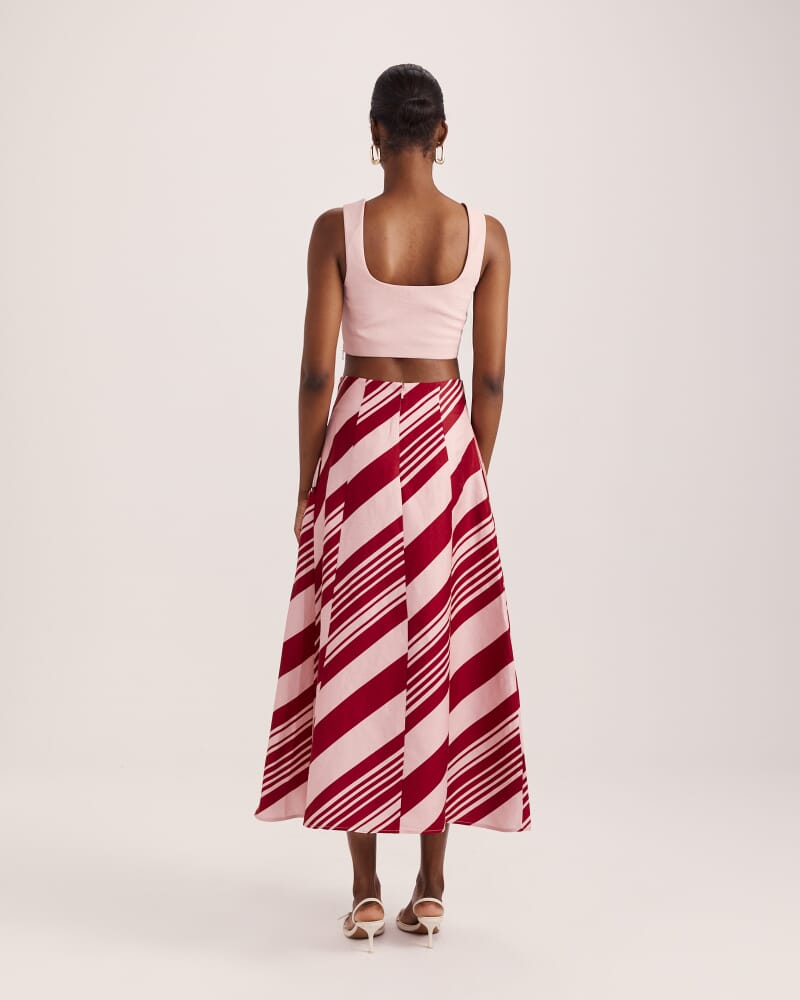 Dharma Cropped Bodice in ROSE