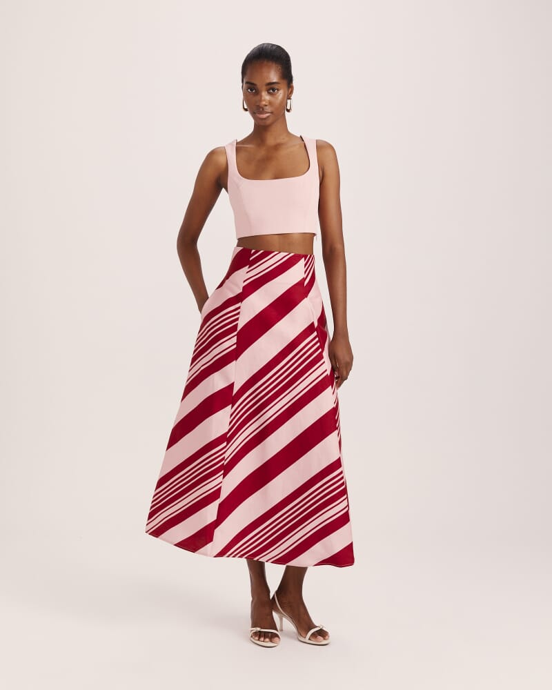 Dharma Cropped Bodice in ROSE