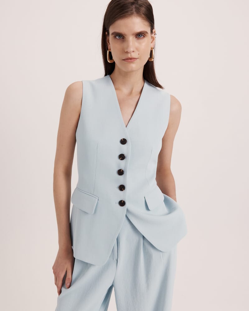 Dharma Longline Vest in SPEARMINT