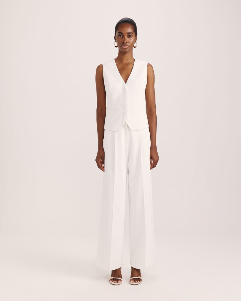 Dharma Concealed Vest in ALABASTER