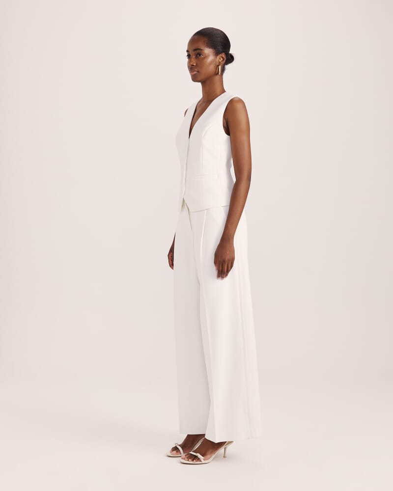 Dharma Concealed Vest in ALABASTER