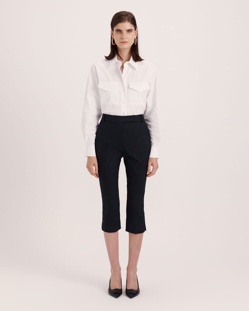 Tia Capri Pant in BLACK