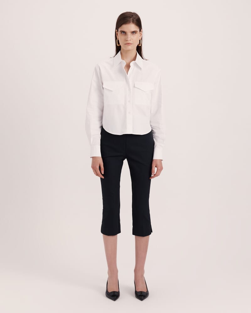 Tia Capri Pant in BLACK