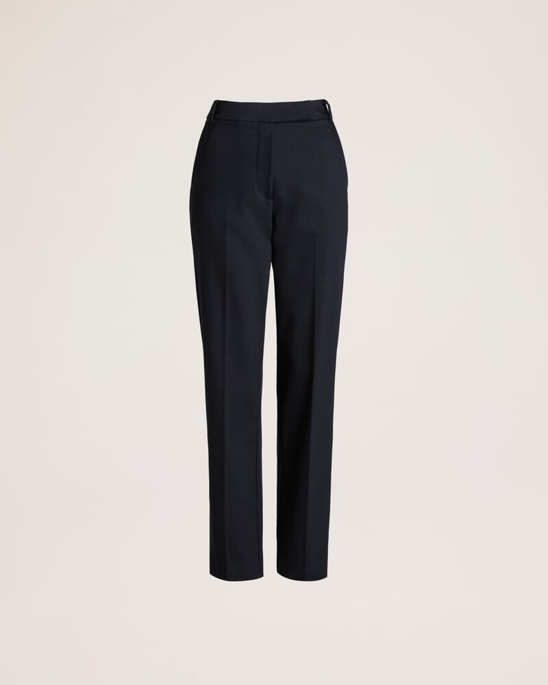 Tia Slim Leg Pant in BLACK