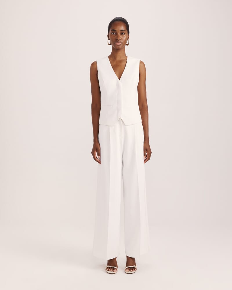 Dharma Pocket Pleat Front Pant in ALABASTER