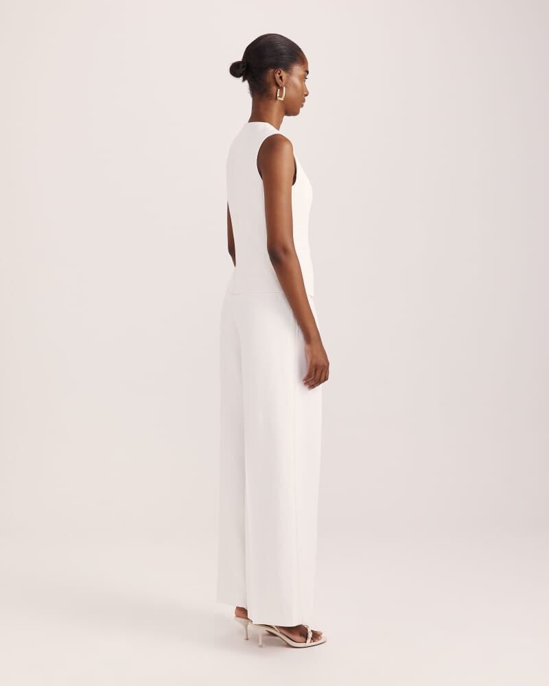 Dharma Pocket Pleat Front Pant in ALABASTER
